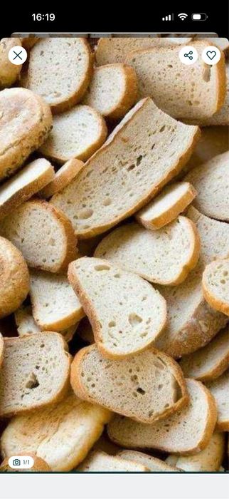 Czerstwe pieczywo, zwroty piekarnicze, karma dla zwierząt, Suchy chleb