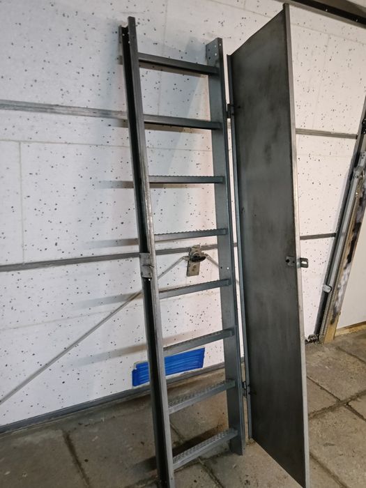 Drabina ocynk z zamknięciem 1.9 m