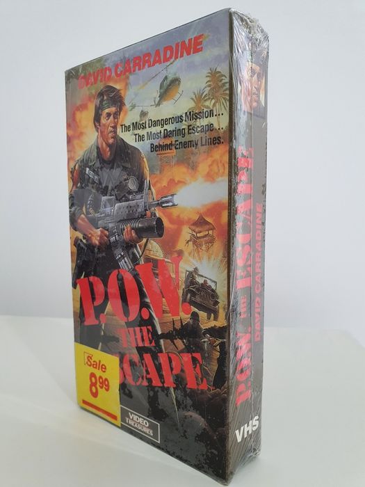 Film video VHS Ucieczka Jeńców 1986 r. UNIKAT