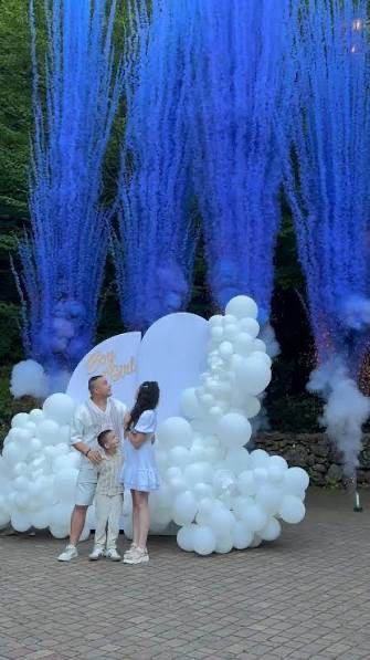 Димовий спалах на Свято Весілля Пропозиція Гендер Паті  Кольоровий Дим