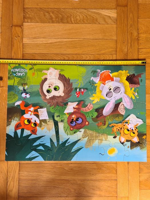 Puzzle gigant Gang Słodziaków