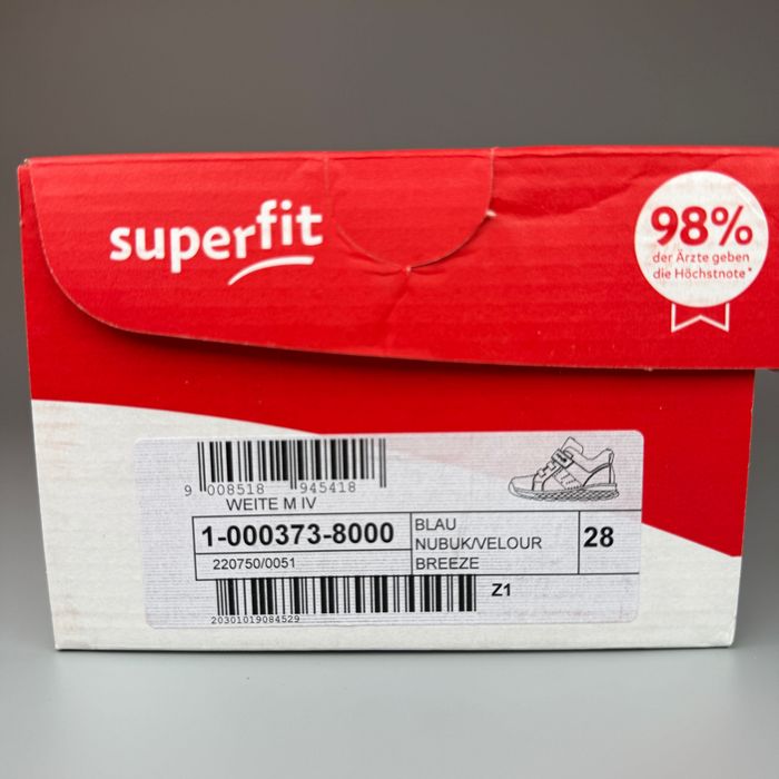 Демісезонні черевички Superfit Breeze 28 р. кросівки ботинки
