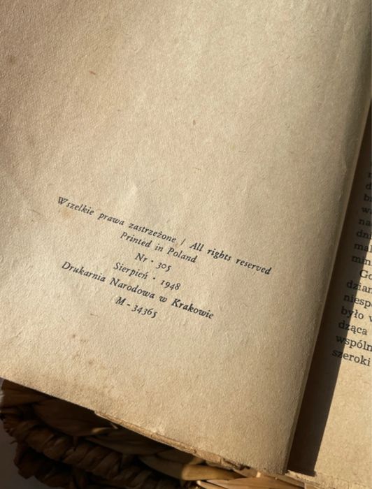 J. B. Priestley Słońce Świeci w Sobotę wydanie 1948