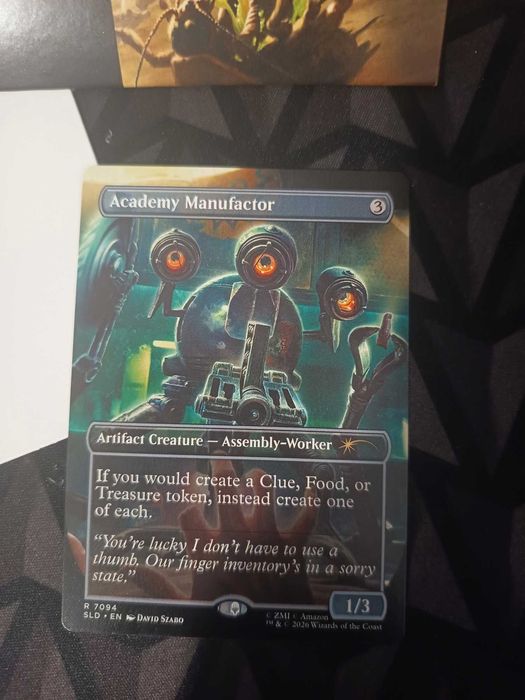 MTG Academy Manufactor Secret Lair Fallout Beyond Vault 33