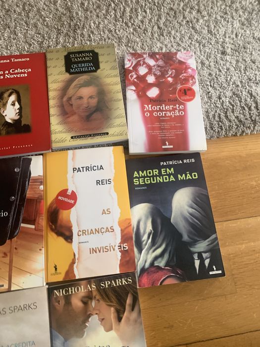 Livros  varios titulos e autores cada 10€