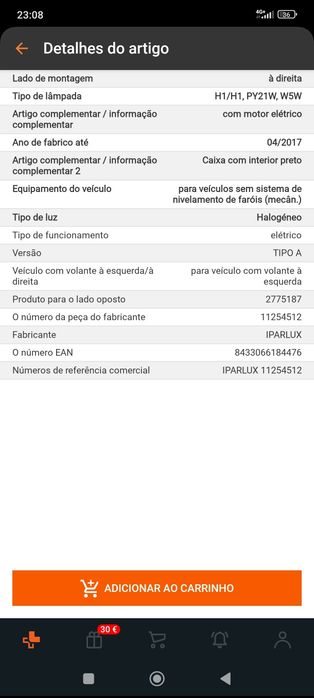 Farol RENAULT Captur