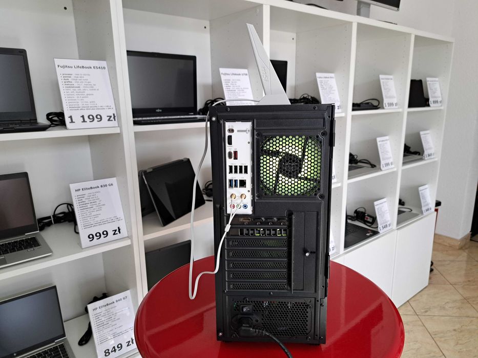 Nowy Komputer Gamingowy Ryzen 5 7500F 16GB DDR5 1TB SSD RTX 5060Ti WiFi6E Win11 Gwarancja 24mc Faktura 23% KomputeryGamingowe.com