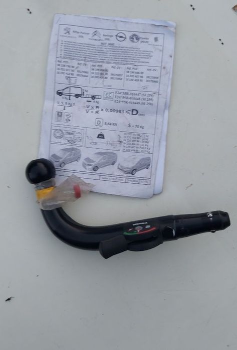 Hak kula peugeot citroen opel