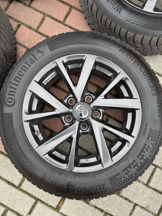 Koła zimowe alufelgi Mazda 16 cali czujniki TPMS