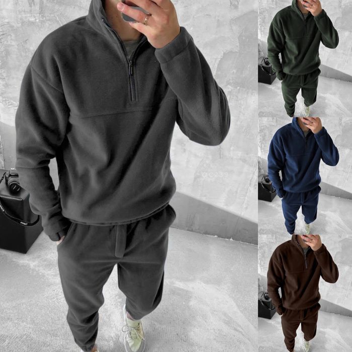 Чоловічий спортивний костюм двосторонній фліс 46-48 50-52 54-56