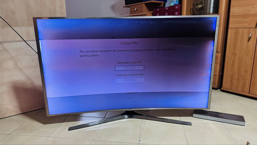 Telewizor Samsung 55 cali zakrzywiony UE55JS9000 + One Connect Box