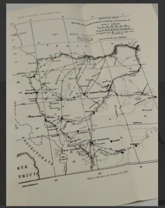O DESCONHECIDO NIASSA (1964) – N. Valdez dos Santos | 1.ª Edição | Moçambique Colonial | Mapas Desdobráveis