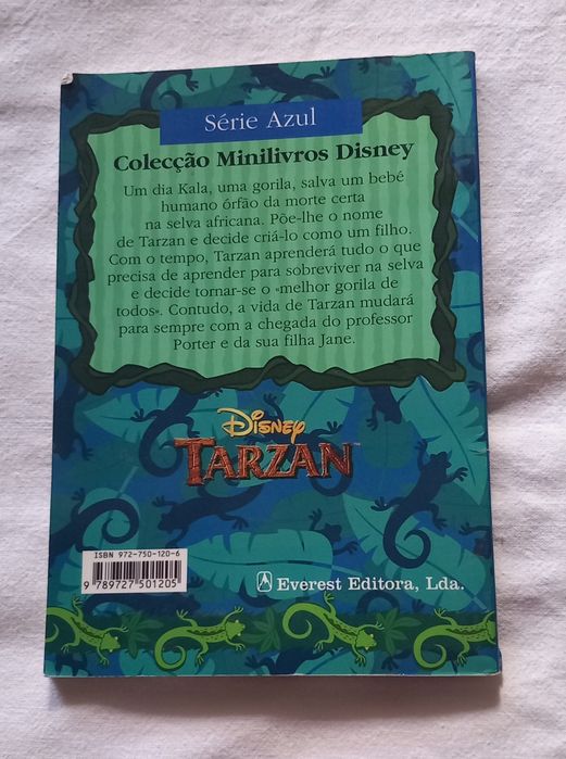 Mini livro Tarzan 5€