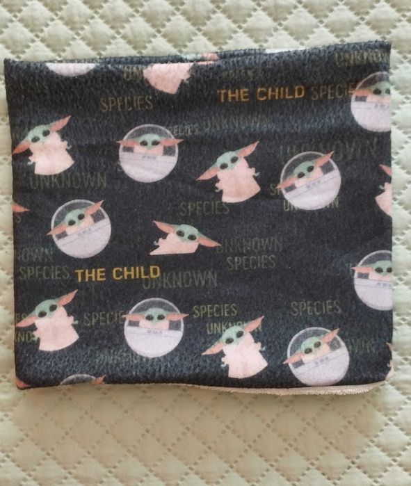 Gola de inverno baby Yoda