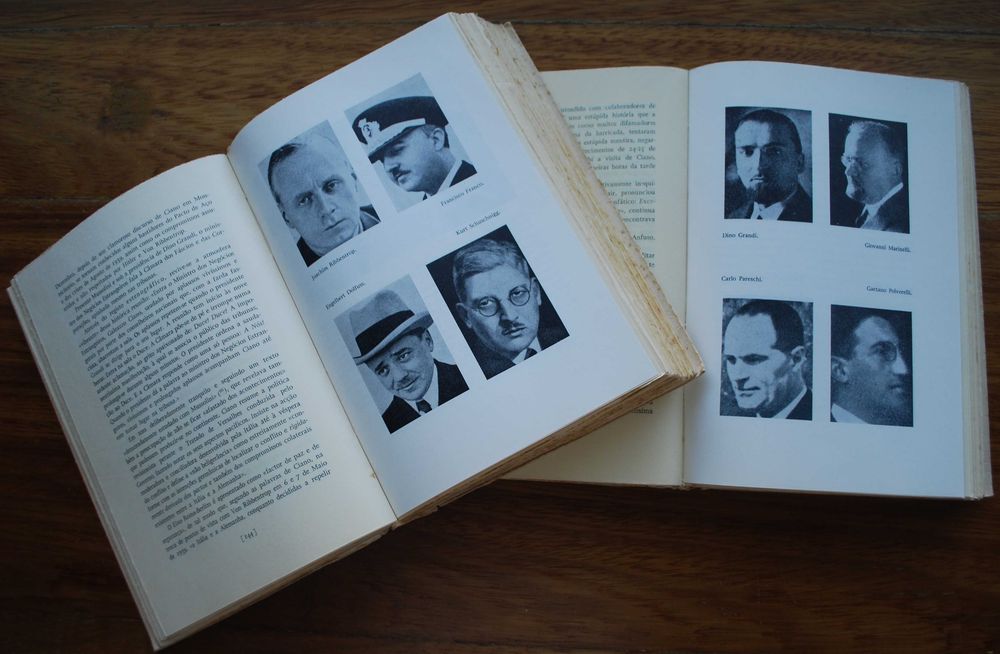 Ascensão e Queda do Fascismo (I e II Volumes Completo) - 1º Edição