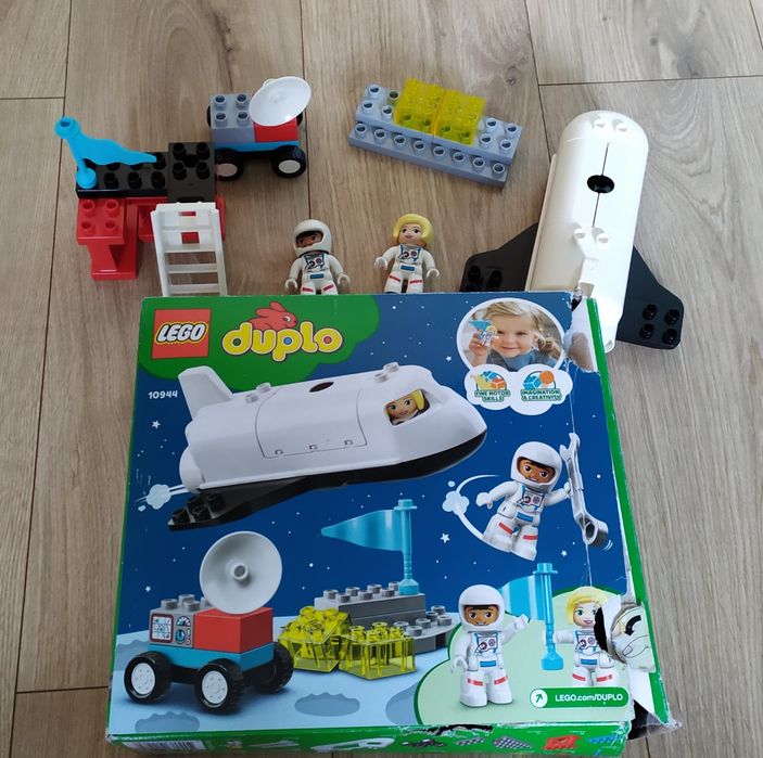LEGO Duplo 10944, statek kosmiczny, rakieta.