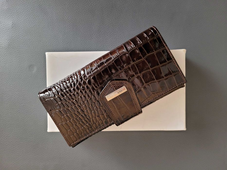 Кошелек женский кожаный /Гаманець жіночий шкіряний/ Karya Турция