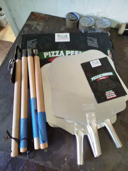 Łopata do pizzy z krótką rączką