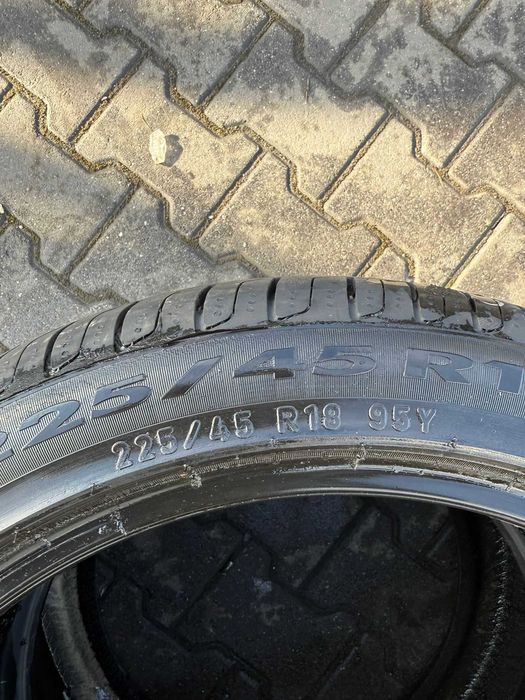 Opony letnie Pirelli Cinturato p7 225/45/18 z 2018 roku 2szt.