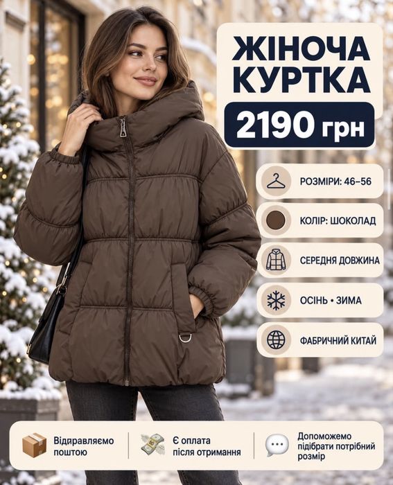 Жіночі зимові куртки