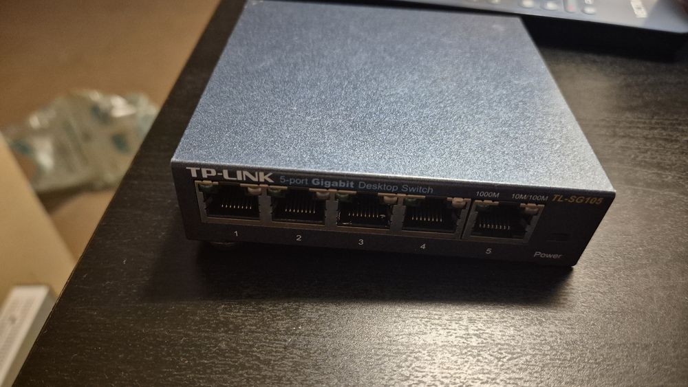 TP-Link TL-SG105 – 5-portowy switch gigabitowy (bez zasilacza)