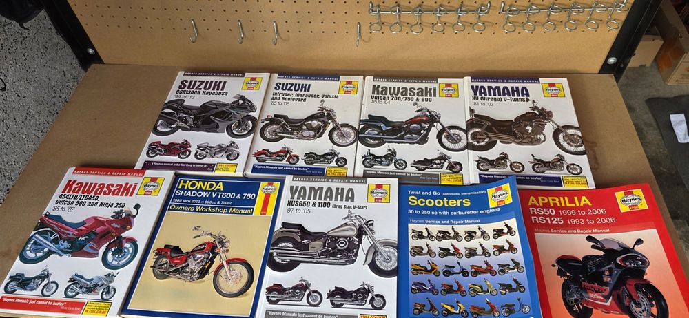 Manual Haynes honda kawasaki yamaha suzuki