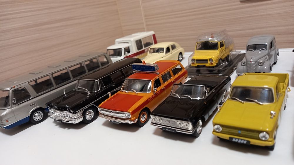 Автолегенды СССР Автомобиль на службе Deagostini 1/43