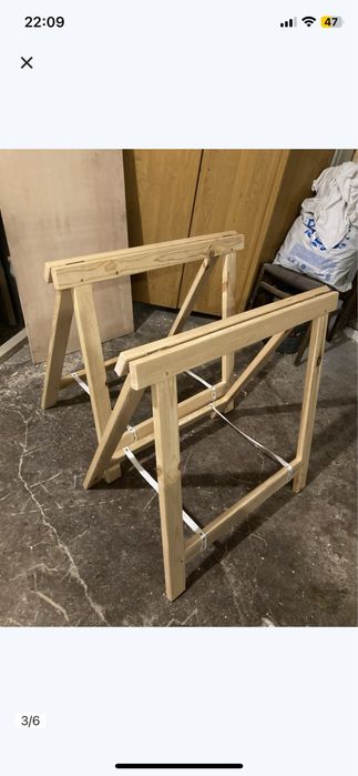 Koziołki stojaki stół malarskie warsztatowe remont garaż taras mocne