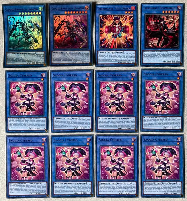 12 Cartas Yu-Gi-Oh! - Ritual - Italiano
