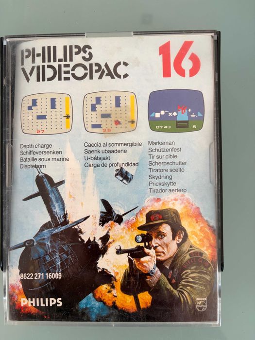 Jogo Vintage Philips Videopac (VÁRIOS)