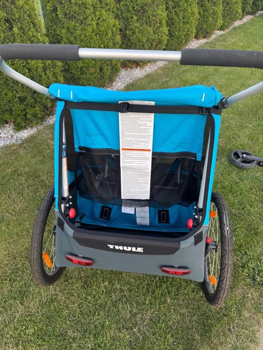 Przyczepka rowerowa THULE Coaster XT dla 2 dzieci