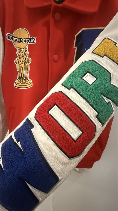 Casaco scarface the world is yours tamanho M