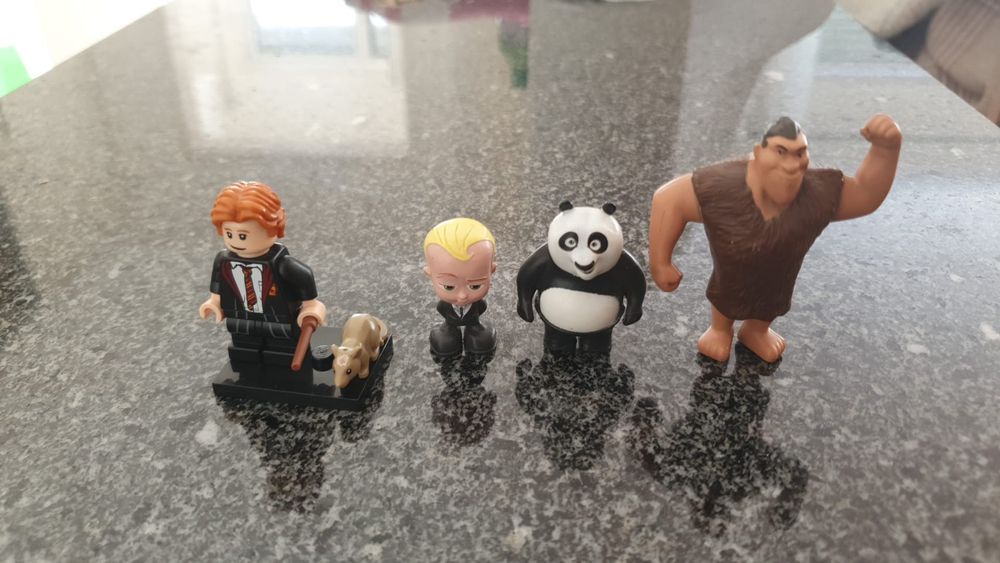 Lote Figuras Miniatura (Star Wars, Harry Potter, The Croods, etc.)