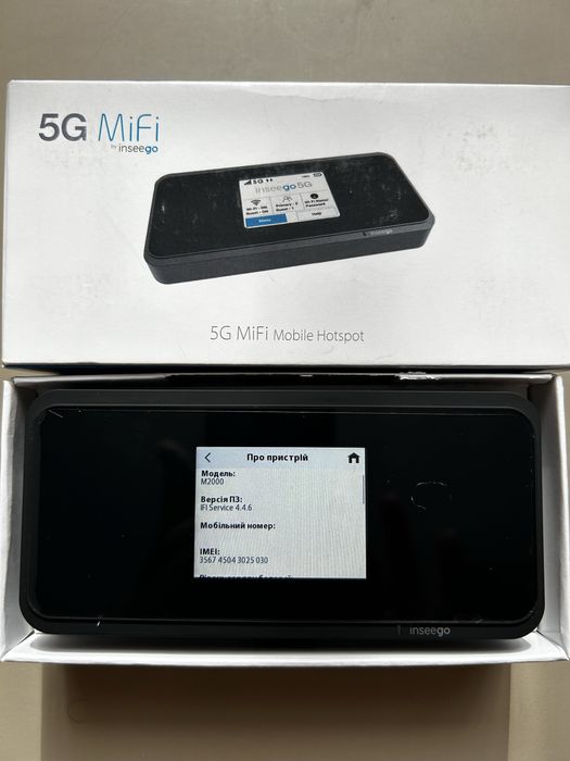 5G 4G LTE роутер Inseego M2000 wifi6 cat22 модем під сім карту
