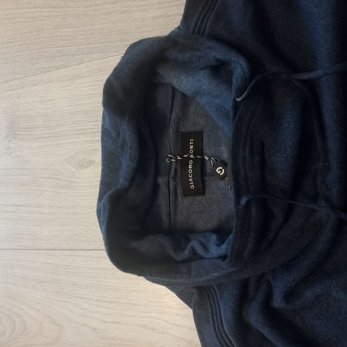 Sweter/bluza  z wełną merynos xxxl