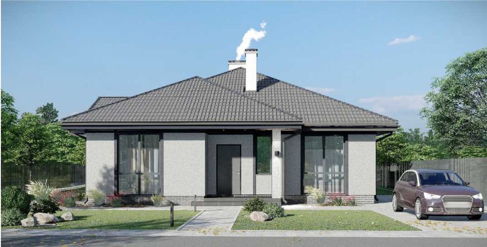 Будинок з 2-м світлом 156 кв.м. | річка Десна | КМ Міжріччя | Межречье