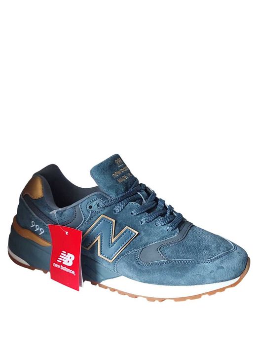 Кроссовки New Balance 999(A 482-10) синие замшевые р-ры : 41-46: 1