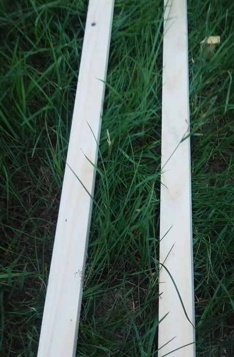 120 cm   Lamela ogrodowa, heblowana deska