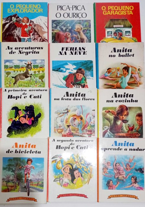 Livros da Coleção Anita - Verbo Infantil ( títulos na descrição)