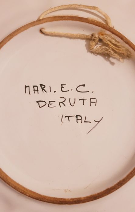Piekna ozdobna Patera,Tależ Deruta
