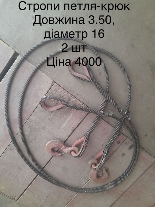 Стропи та павуки