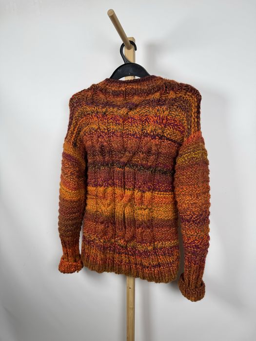 Handmade sweter robiony ręcznie L