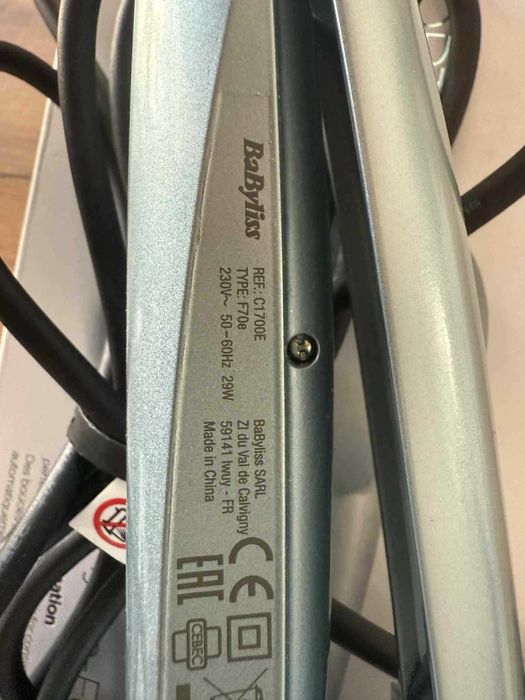 Lokówka automatyczna BABYLISS C1700E Hydro Fusion Curl Secret