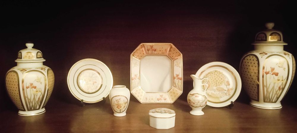 Loiça decorativa - Conjunto várias peças (estado novo)477890446005391361