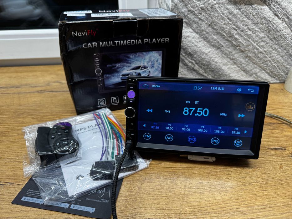 radio 2 din navifly carplay,android auto