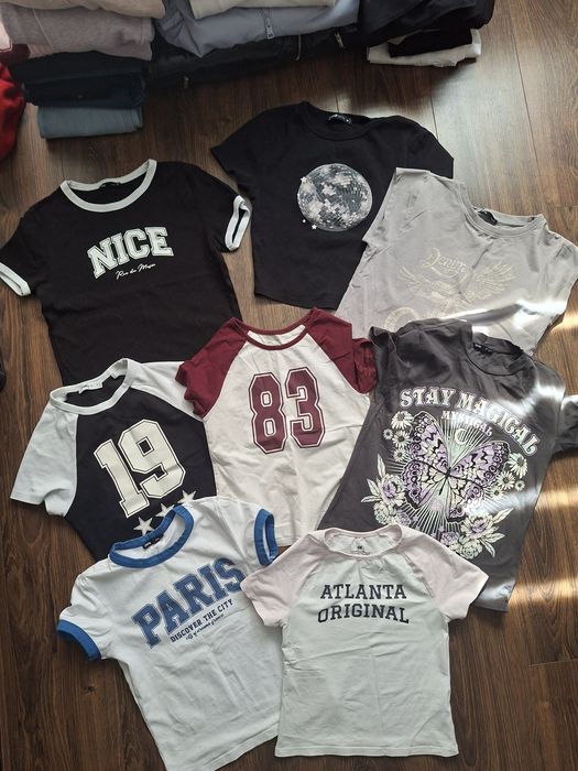 Koszulki, tshirty 21 sztuk +5 inne.
