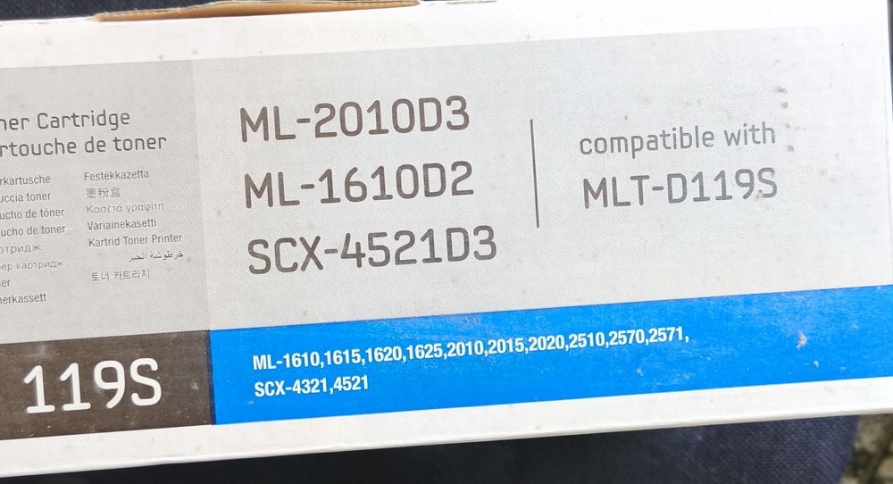 Samsung 119S Toner Novo