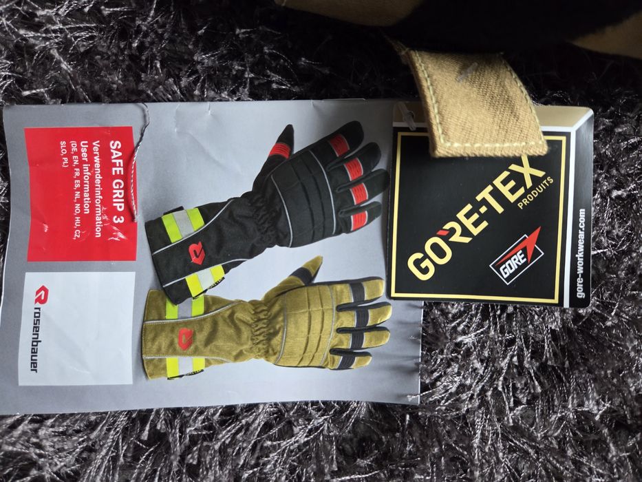 Rękawice Rosenbauer Safe Grip III piaskowe r.9 straż