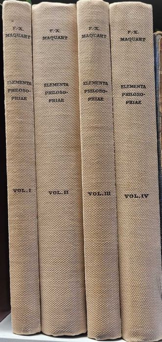 Elementa Philosophiae - 4 volumes