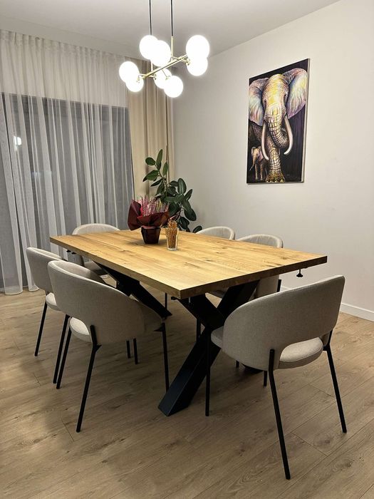 Stół dębowym 180x90